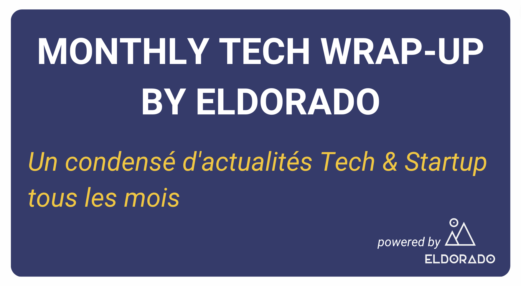 monthly tech wrap-up janvier