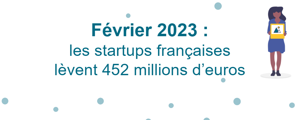 Février 2023 : Les startup françaises lèvent 452 millions d'euros