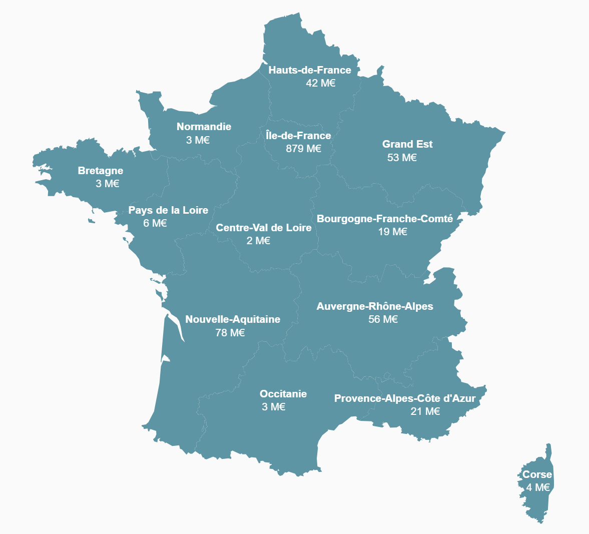 Carte Levées de Fonds - Juin 2024